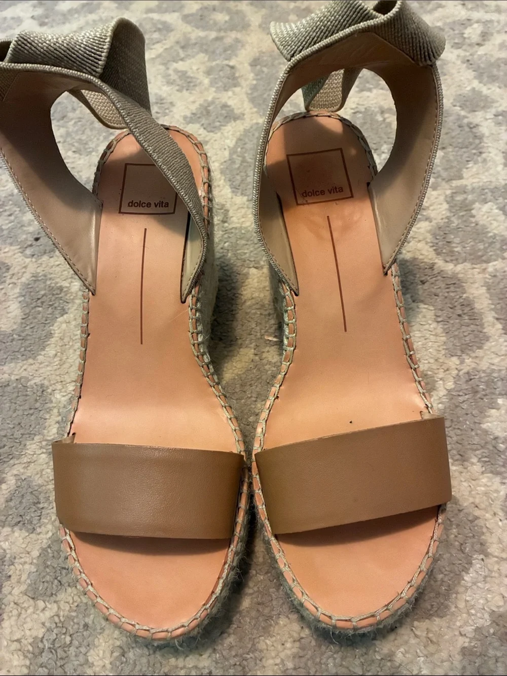 Dolce Vita Pavlin espradille wedge Size 8.5